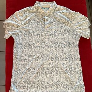 Robert Graham Mens Polo Size XL